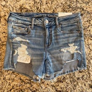 American Eagle Next Level Stretch Denim Shorts